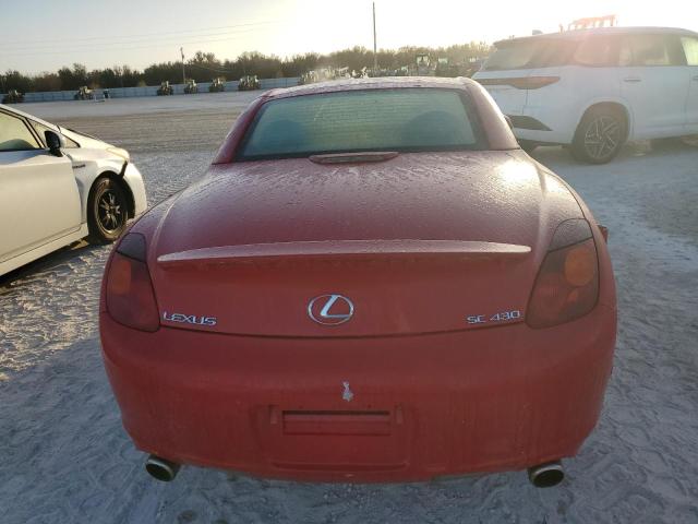 Photo 6 from auction – 2002 LEXUS SC 430 with VIN JTHFN48Y120030171