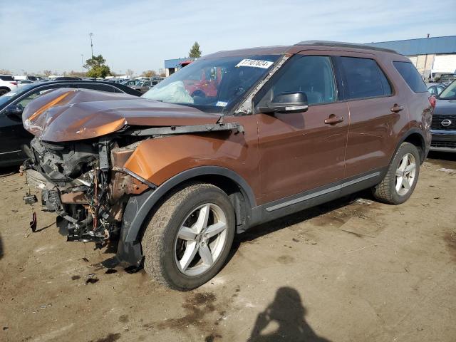 FORD EXPLORER X 2017 with VIN 1FM5K7D85HGD02777 - Photo from auction