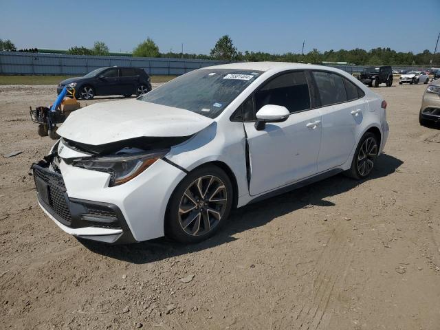TOYOTA COROLLA SE 2021 with VIN 5YFS4MCE3MP065884 - Photo from auction
