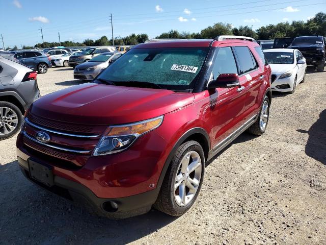 FORD EXPLORER L 2014 with VIN 1FM5K8F82EGB11574 - Photo from auction