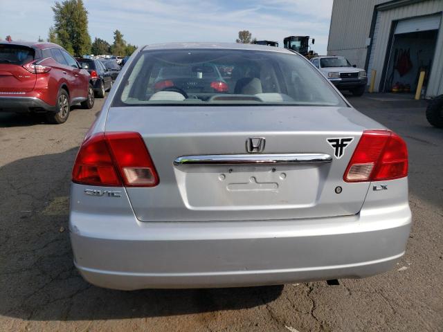 Photo 6 from auction – 2001 HONDA CIVIC LX with VIN 2HGES16561H560693