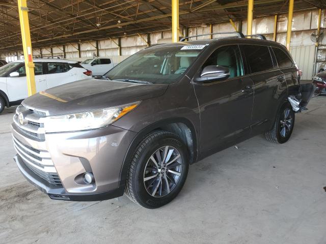TOYOTA HIGHLANDER 2018 с VIN 5TDKZRFH7JS537706 - Фото с аукциона