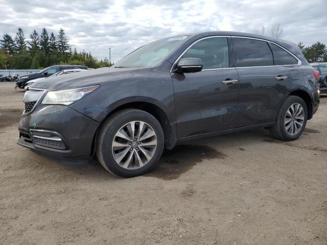 ACURA MDX TECHNO 2014 with VIN 5FRYD4H6XEB505252 - Photo from auction