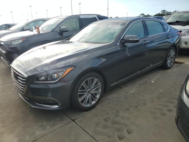 GENESIS G80 BASE 2018 with VIN KMHGN4JE8JU237472 - Photo from auction