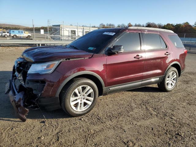FORD EXPLORER X 2018 with VIN 1FM5K8D89JGB83255 - Photo from auction