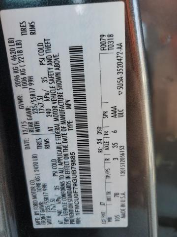 Foto 14 de la subasta – 2016 FORD ESCAPE S con VIN 1FMCU0F79GUB79885