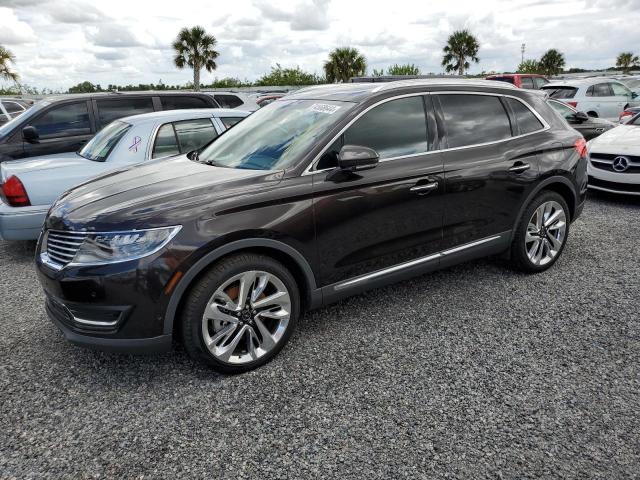 LINCOLN MKX BLACK 2017 with VIN 2LMPJ9JP1HBL43342 - Photo from auction