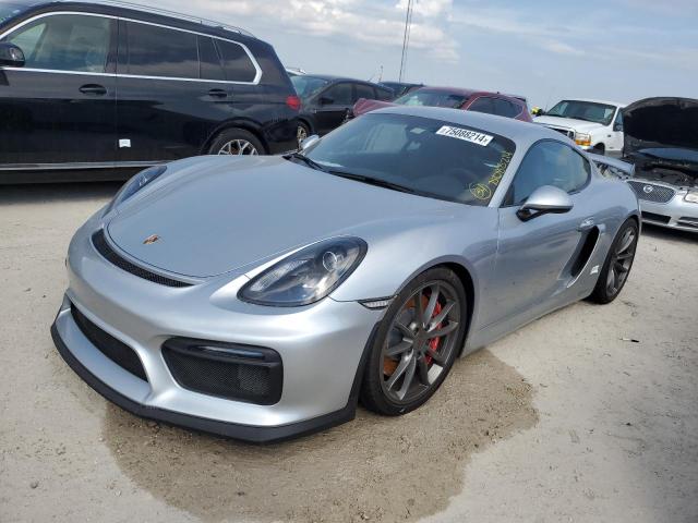 PORSCHE CAYMAN GT4 2016 with VIN WP0AC2A80GK192434 - Photo from auction