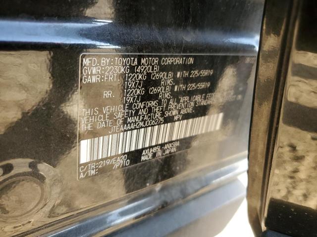 Photo 14 from auction – 2021 TOYOTA VENZA LE with VIN JTEAAAAH2MJ006275