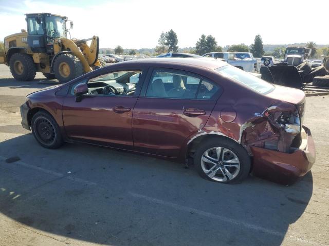 Photo 2 from auction – 2012 HONDA CIVIC LX with VIN 19XFB2F55CE345829