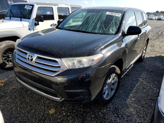 TOYOTA HIGHLANDER 2013 with VIN 5TDZK3EH5DS097040 - Photo from auction