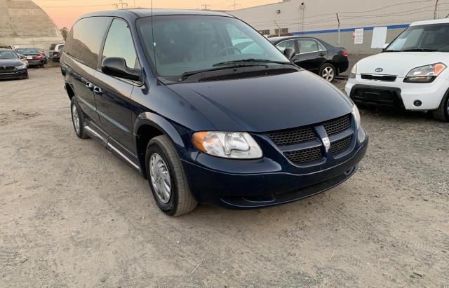 DODGE GRAND CARA 2002 with VIN 2B4GP443X2R567831 - Photo from auction