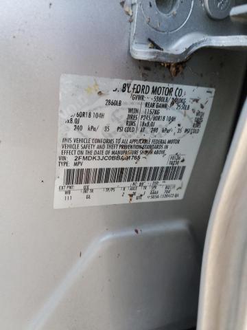 Photo 14 from auction – 2011 FORD EDGE SEL with VIN 2FMDK3JC0BBA01765
