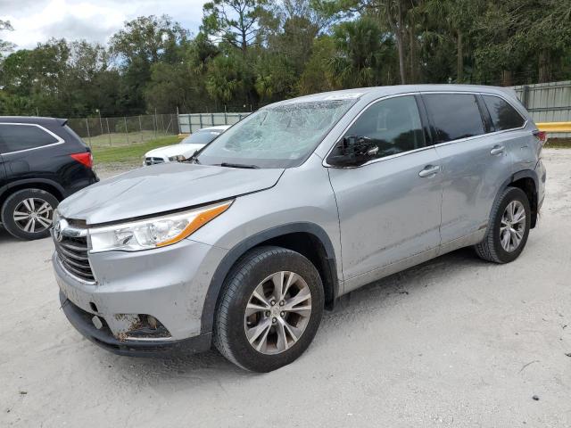 TOYOTA HIGHLANDER 2015 with VIN 5TDBKRFH0FS163130 - Photo from auction
