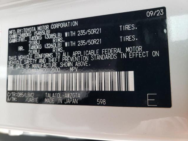 Photo 14 from auction – 2024 LEXUS RX 350 PRE with VIN JTJCHMAA8R2012500