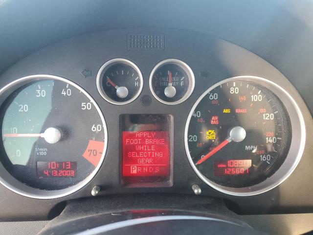 Photo 9 from auction – 2003 AUDI TT with VIN TRUTC28N431018585