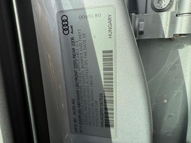 Photo 10 from auction – 2015 AUDI A3 PREMIUM with VIN WAUACGFF0F1007529