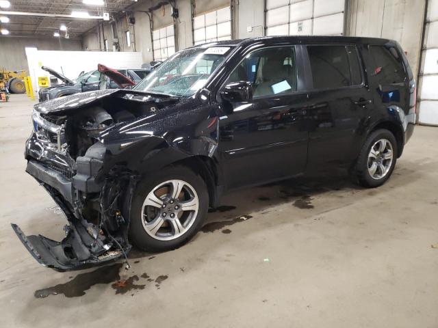 HONDA PILOT SE 2015 with VIN 5FNYF4H37FB063419 - Photo from auction