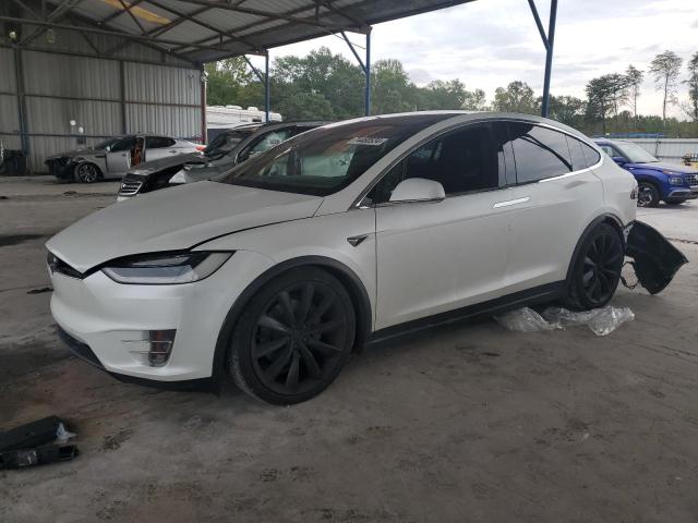 TESLA MODEL X 2017 with VIN 5YJXCBE20HF035453 - Photo from auction
