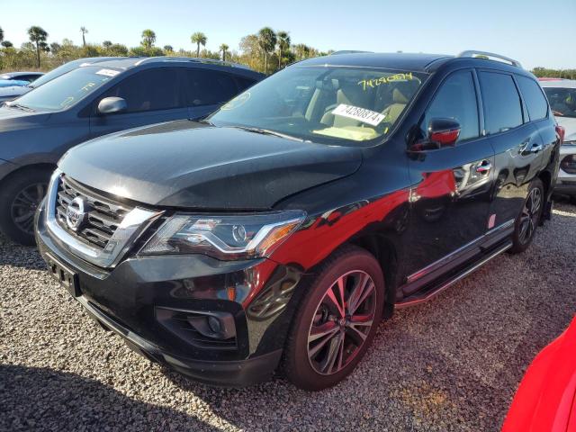 NISSAN PATHFINDER 2018 with VIN 5N1DR2MM2JC647558 - Photo from auction