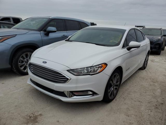 FORD FUSION SE 2017 with VIN 3FA6P0LU1HR278508 - Photo from auction