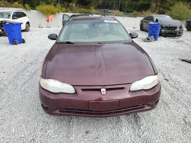 Photo 5 from auction – 2003 CHEVROLET MONTE CARL with VIN 2G1WX12K139345227