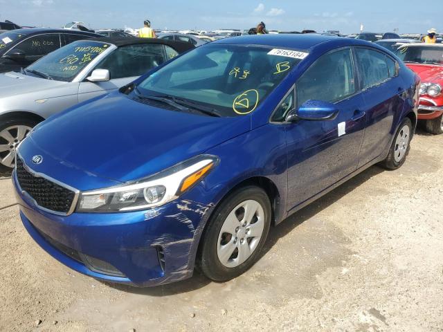 KIA FORTE LX 2018 with VIN 3KPFL4A78JE205787 - Photo from auction