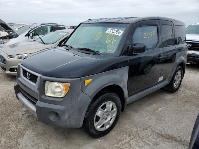 HONDA ELEMENT LX 2005 with VIN 5J6YH18335L016418 - Photo from auction