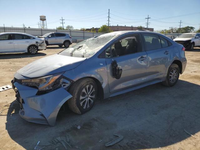 TOYOTA COROLLA LE 2021 with VIN JTDEAMDE4MJ022132 - Photo from auction
