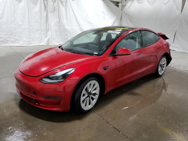 TESLA MODEL 3 2022 with VIN 5YJ3E1EA0NF371061 - Photo from auction