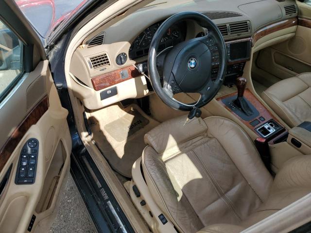 Photo 8 from auction – 2001 BMW 740 I AUTO with VIN WBAGG83421DN81922