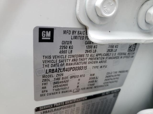Photo 14 from auction – 2023 BUICK ENVISION P with VIN LRBAZLR40PD038315