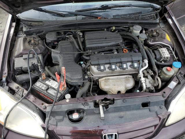 Photo 11 from auction – 2001 HONDA CIVIC EX with VIN 1HGES25791L018645