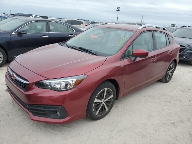 SUBARU IMPREZA PR 2021 with VIN 4S3GTAV69M3710740 - Photo from auction
