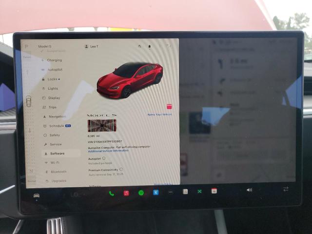 Photo 9 from auction – 2023 TESLA MODEL S with VIN 5YJSA1E67PF522807