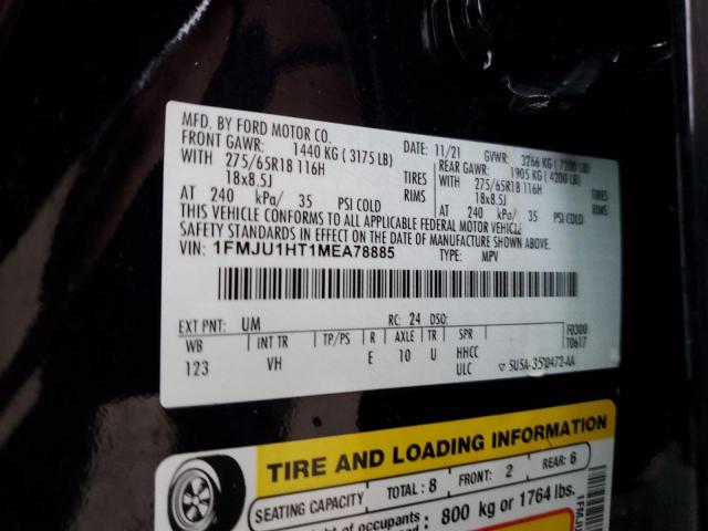 Photo 14 from auction – 2021 FORD EXPEDITION with VIN 1FMJU1HT1MEA78885