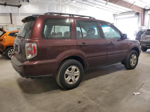 Photo 3 from auction – 2007 HONDA PILOT LX with VIN 5FNYF28147B012996