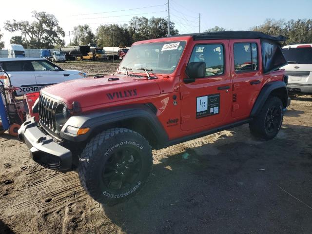 JEEP WRANGLER U 2021 with VIN 1C4HJXDN4MW554398 - Photo from auction