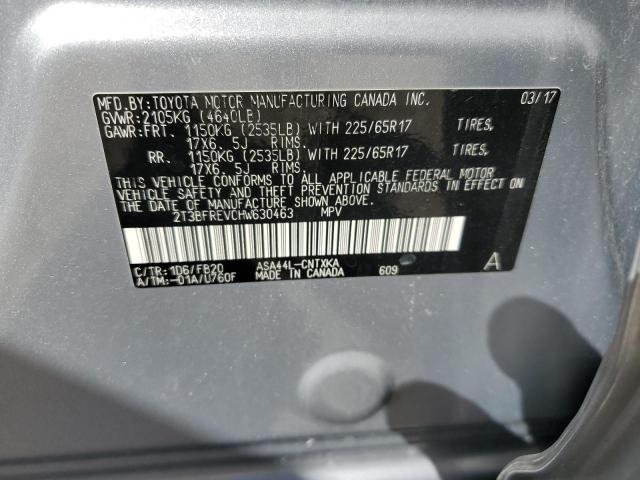 Photo 14 from auction – 2017 TOYOTA RAV4 LE with VIN 2T3BFREV0HW630463