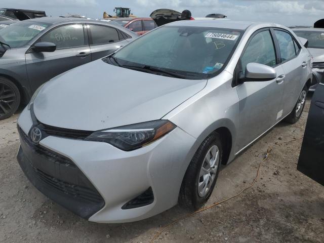 TOYOTA COROLLA L 2018 with VIN 5YFBURHEXJP787452 - Photo from auction