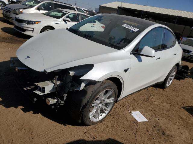 TESLA MODEL Y 2020 with VIN 5YJYGDEE1LF053483 - Photo from auction