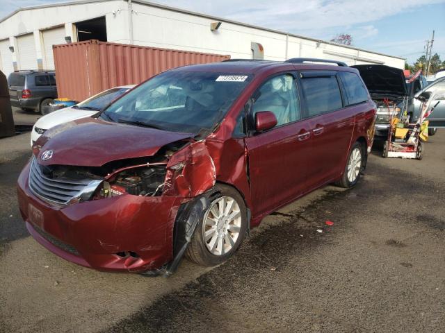 TOYOTA SIENNA XLE 2015 with VIN 5TDDK3DC5FS118522 - Photo from auction