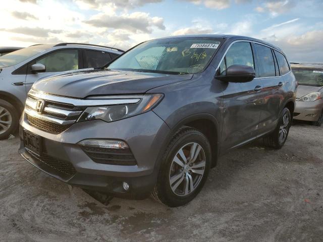 HONDA PILOT EXL 2016 with VIN 5FNYF6H55GB124734 - Photo from auction