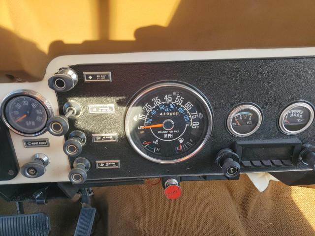 Photo 9 from auction – 1985 JEEP JEEP CJ7 with VIN 1JCCE87E6FT150280