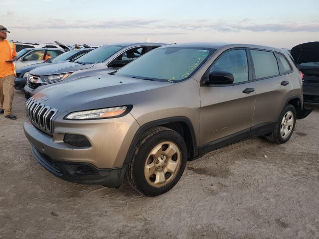 Photo 1 from auction – 2016 JEEP CHEROKEE S with VIN 1C4PJLAB8GW336046
