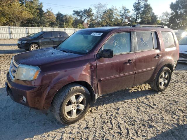 HONDA PILOT EXL 2011 with VIN 5FNYF3H53BB050348 - Photo from auction