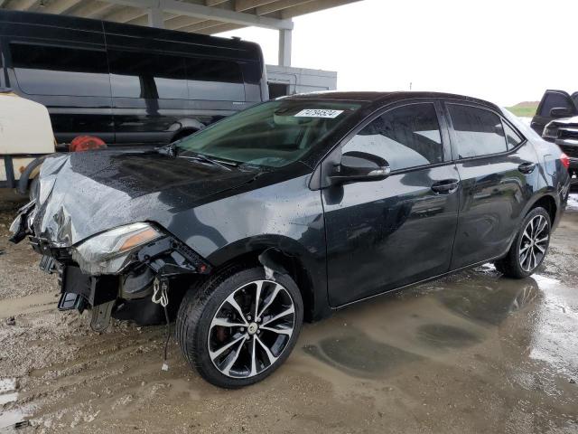 TOYOTA COROLLA L 2018 with VIN 5YFBURHE4JP757850 - Photo from auction