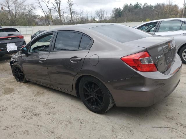 Photo 2 from auction – 2012 HONDA CIVIC LX with VIN 19XFB2F5XCE082396