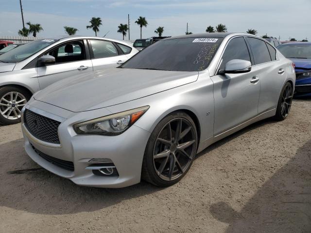 INFINITI Q50 BASE 2015 with VIN JN1BV7AP9FM335387 - Photo from auction