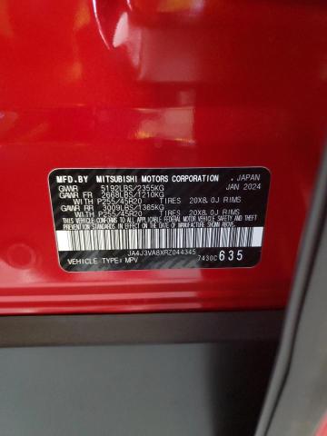 Photo 14 from auction – 2024 MITSUBISHI OUTLANDER with VIN JA4J3VA8XRZ044345